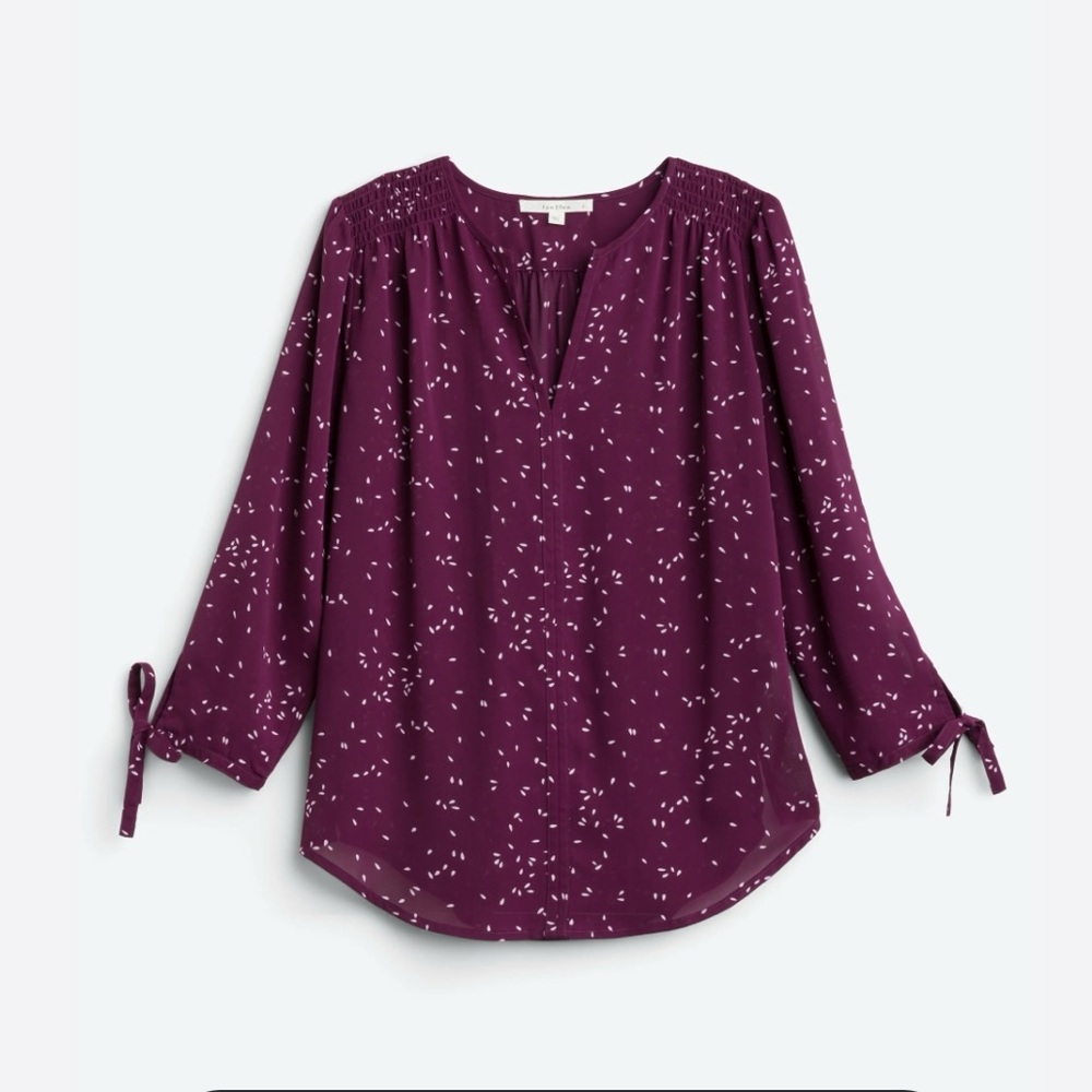 Monday Fun - Amiyah Tie Sleeve Blouse - size L
